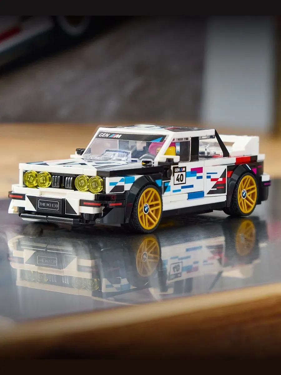 Конструктор LEGO Speed Champions BMW M3 E30 77263, 358 деталей — изображение 4 из 6, нет цвета
