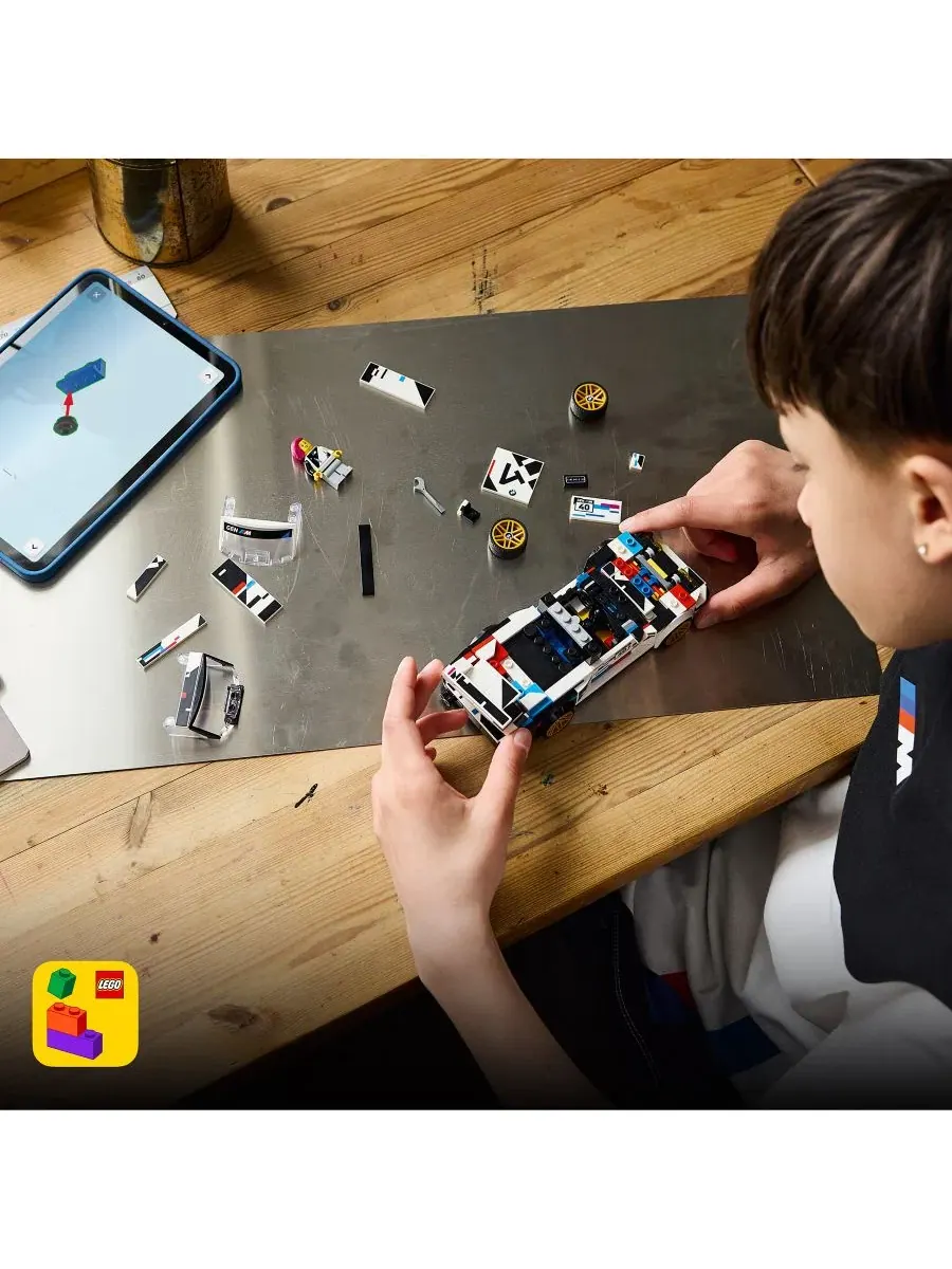 Конструктор LEGO Speed Champions BMW M3 E30 77263, 358 деталей — изображение 6 из 6, нет цвета