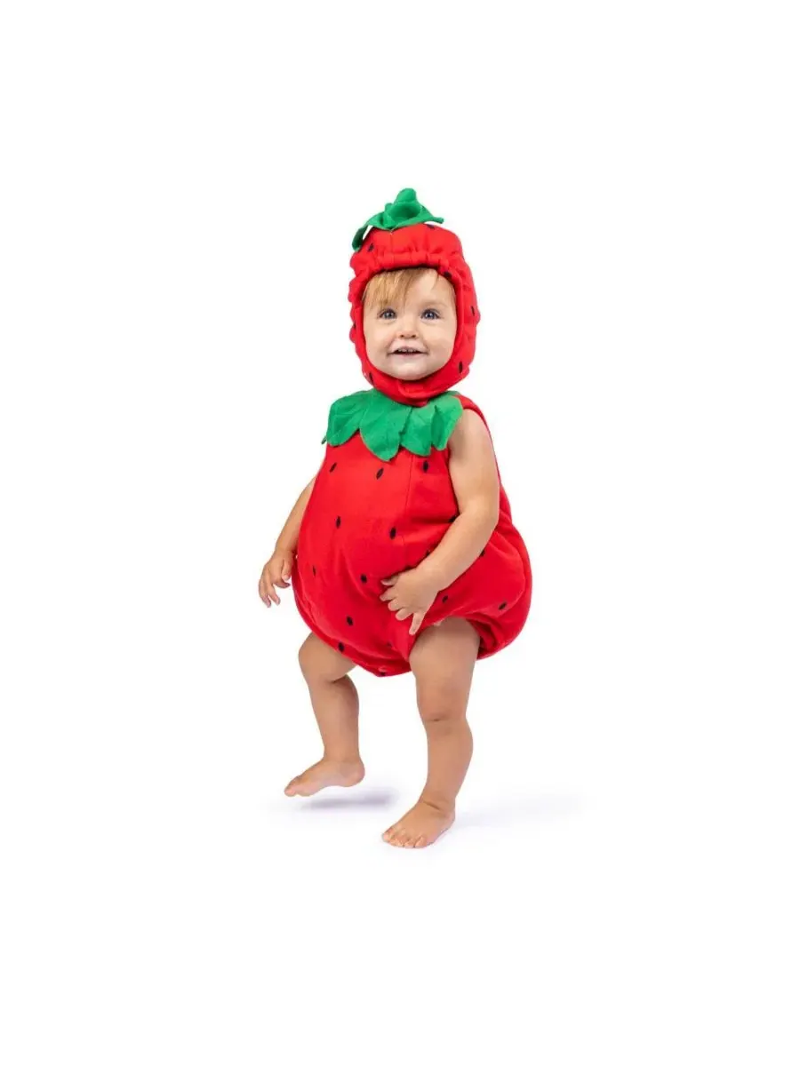 Детский костюм клубники из двух предметов, с капюшоном Dress Up America