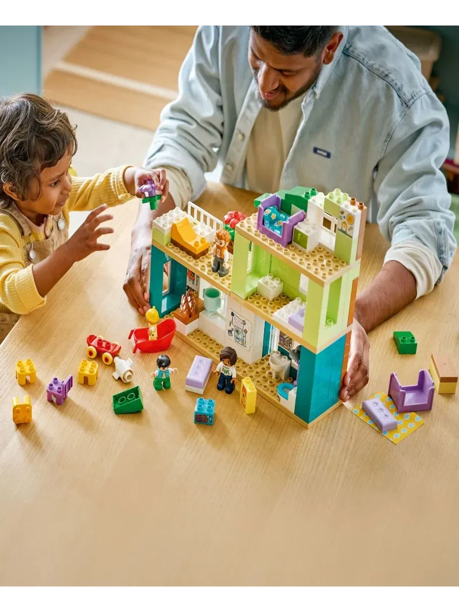 Набор для сборки «Современный семейный дом 3 в 1» от DUPLO Town, 166 деталей Lego — изображение 3 из 6, нет цвета