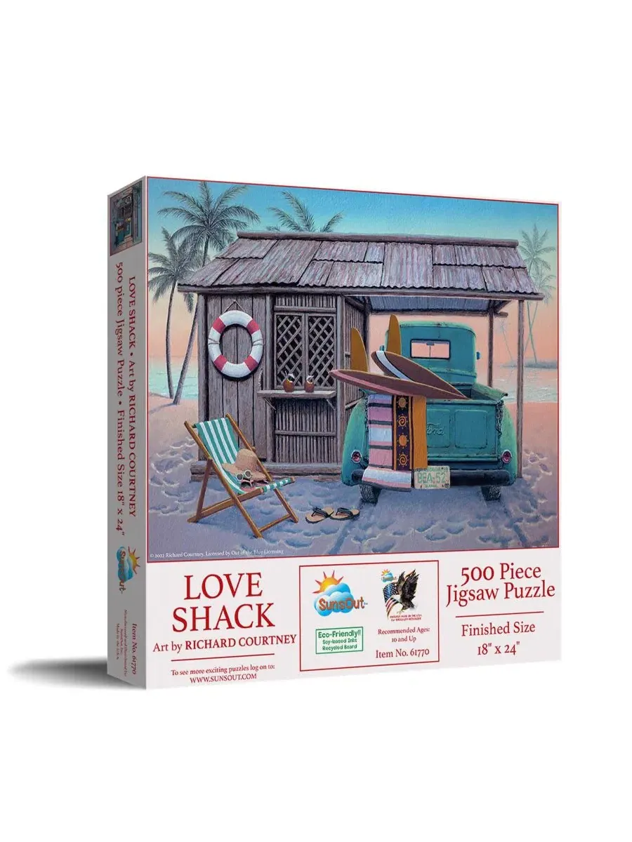 Пазл 500 деталей 'Love Shack' SunsOut