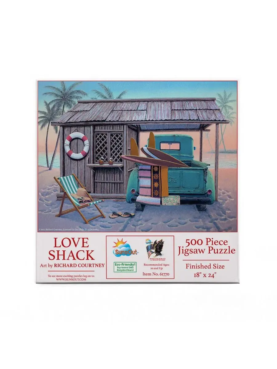 Пазл 500 деталей 'Love Shack' SunsOut — изображение 2 из 5, нет цвета