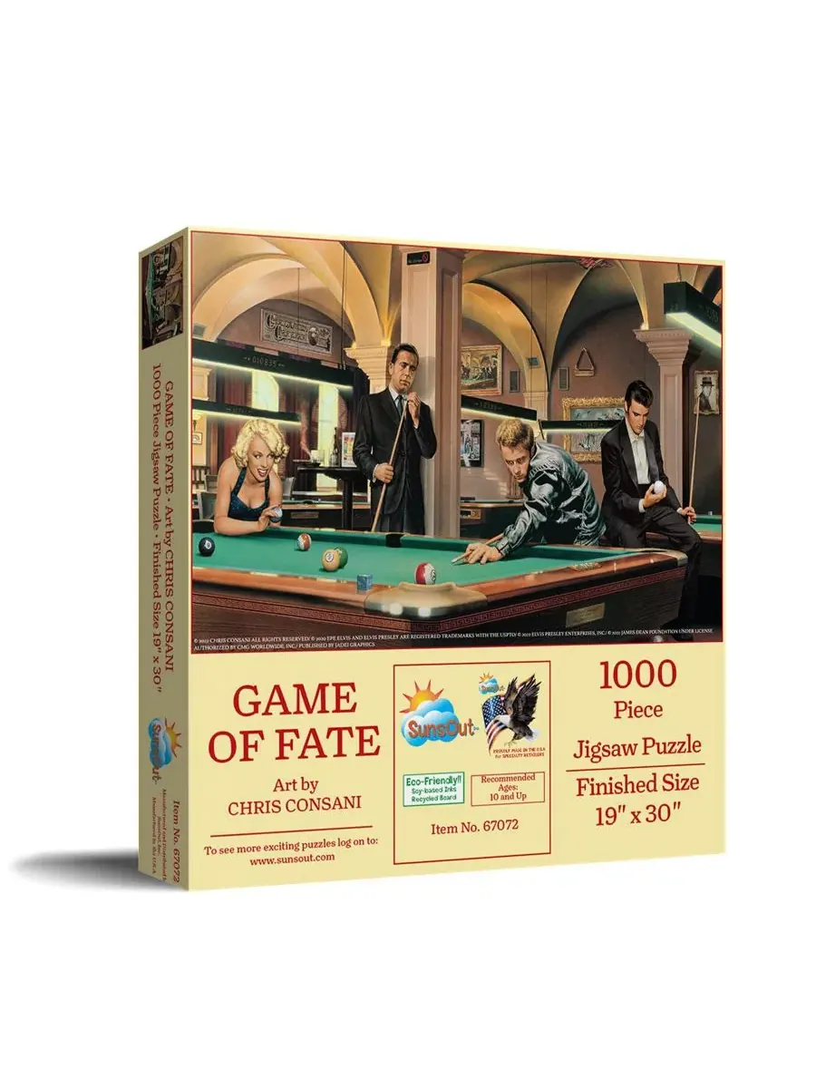 Пазл 1000 элементов Game of Fate SunsOut