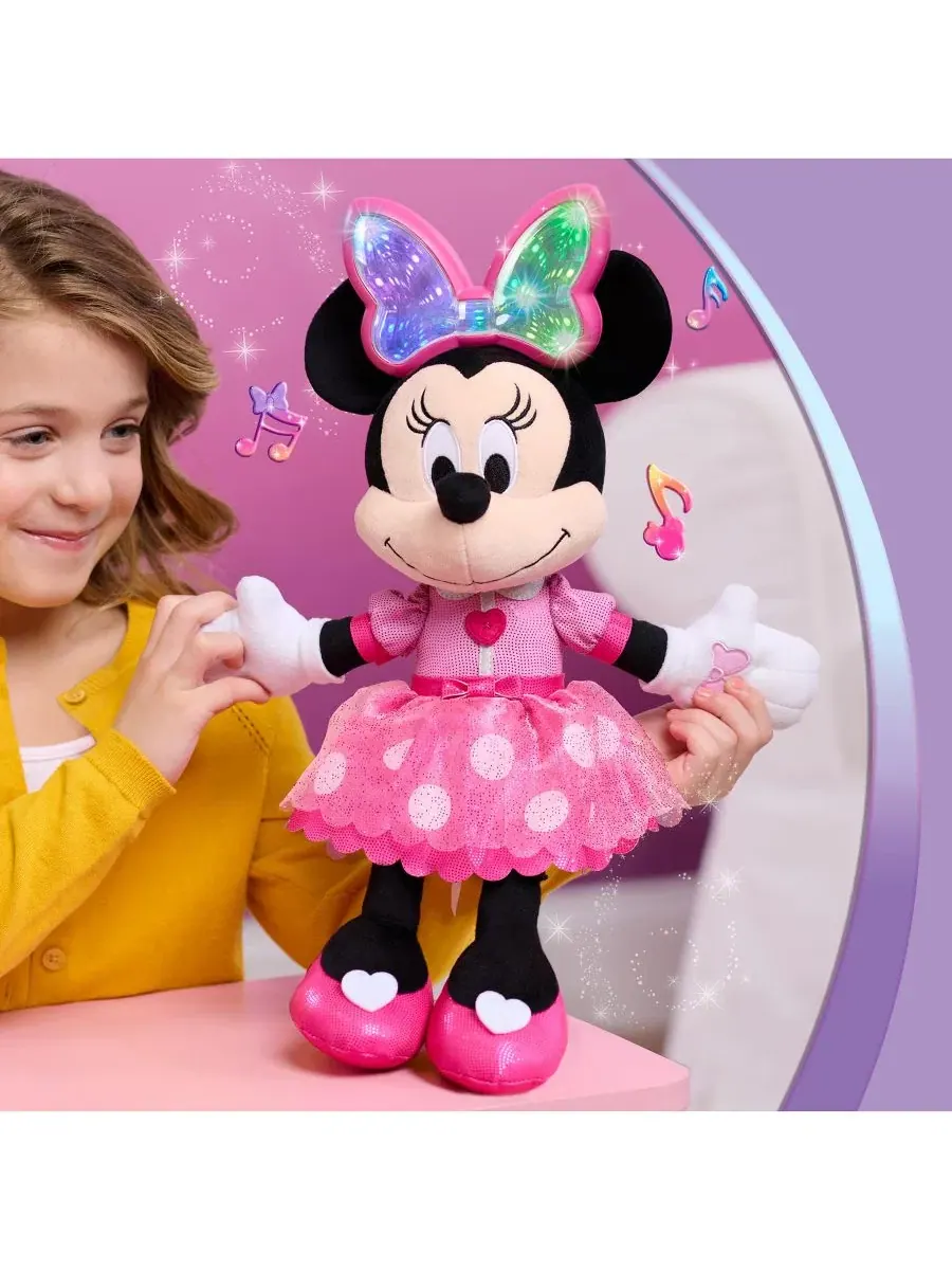 Мягкая игрушка Disney Jr. Minnie Mouse Colorfinity — изображение 5 из 13, нет цвета