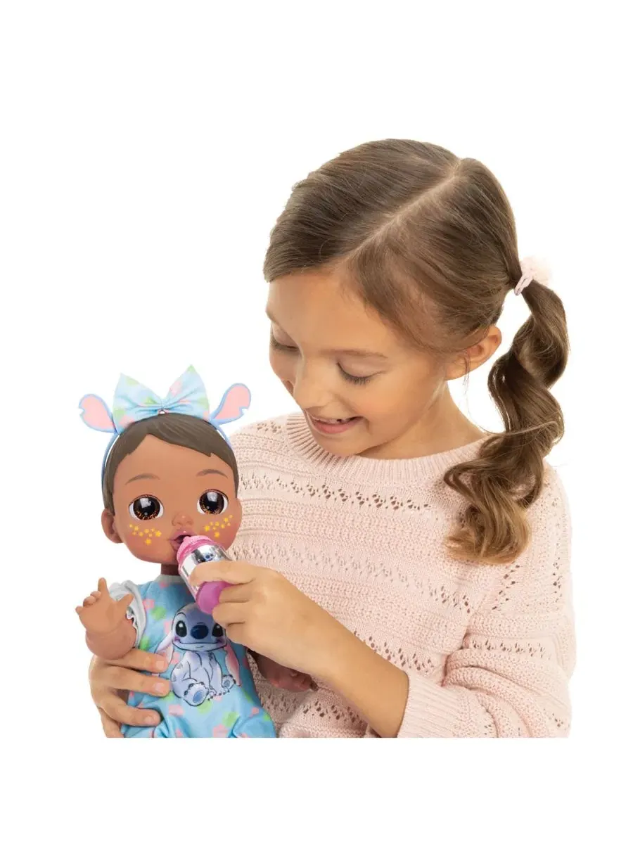 Роскошная кукла Стич со светло-каштановыми волосами и карими глазами Disney Darlings — изображение 7 из 11, мульти