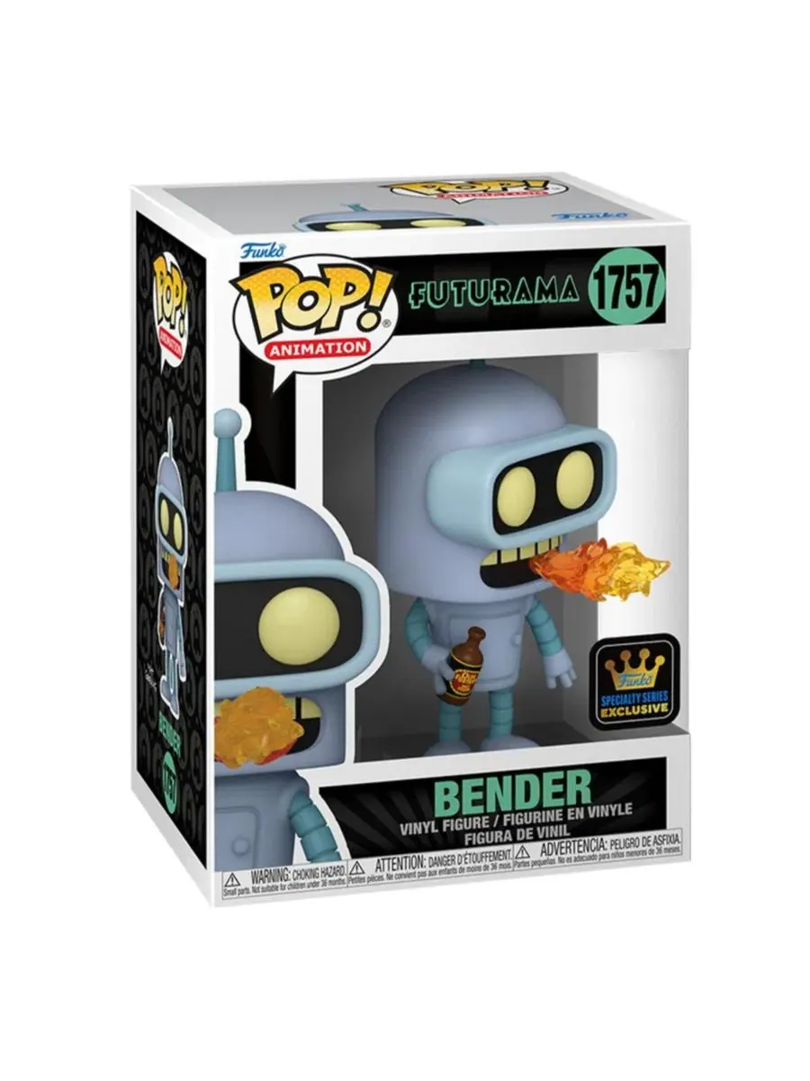 Виниловая фигурка Бендера из «Футурамы» (POP Vinyl Figure) Funko — изображение 3 из 3, нет цвета