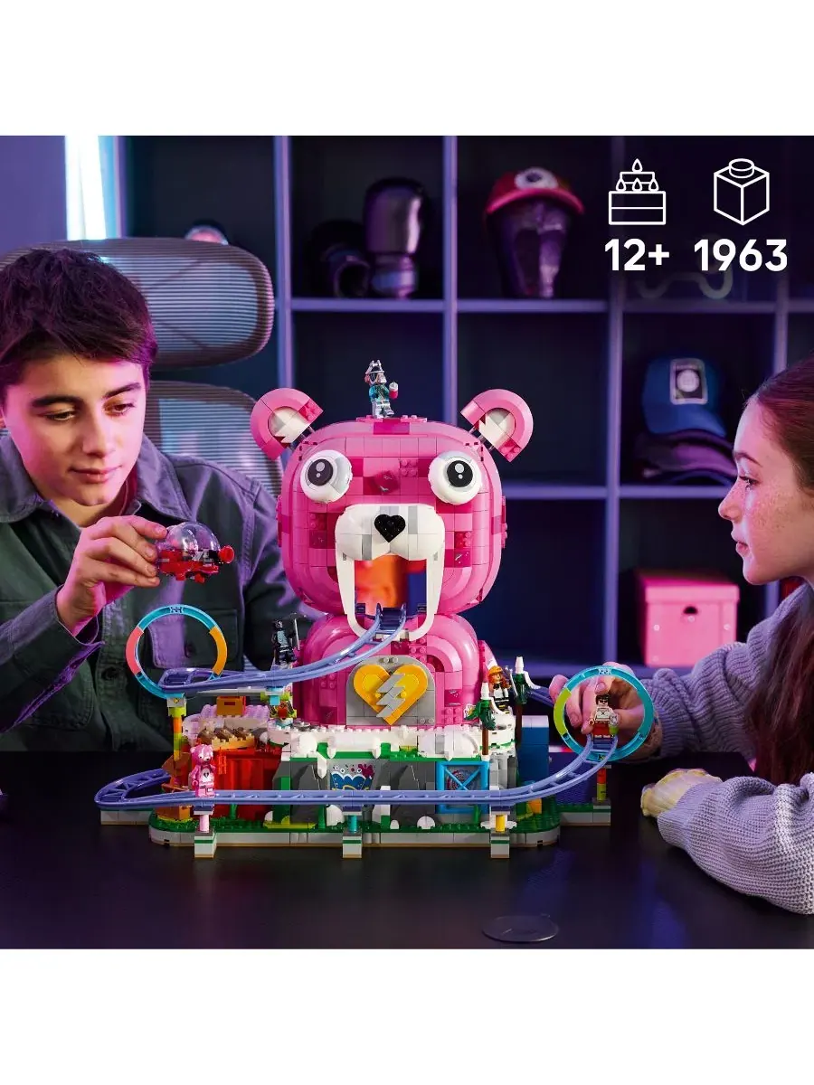 Конструктор LEGO Fortnite Rave Cave 77082, 1963 деталей LEGO — изображение 3 из 6, нет цвета