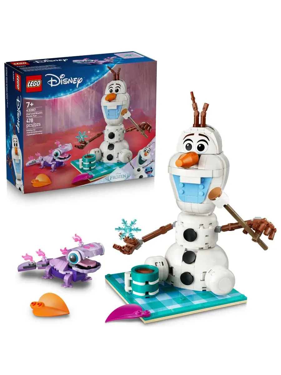 Конструктор LEGO Disney Frozen Olaf and Bruni's Picnic Fun Toy 43287 — изображение 2 из 11, мульти