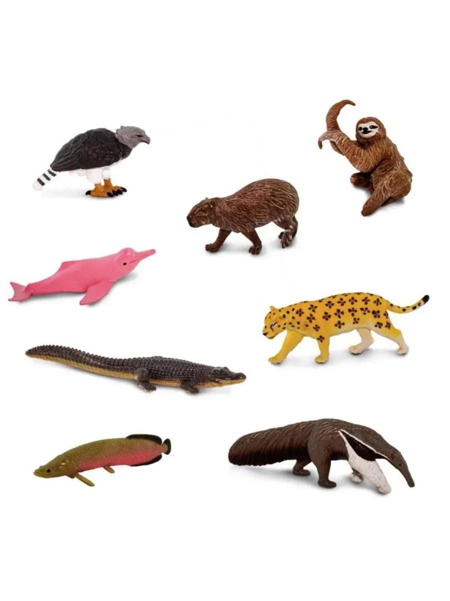 Набор фигурок диких животных Южной Америки Safari Ltd. South American Animals — изображение 3 из 3, нет цвета
