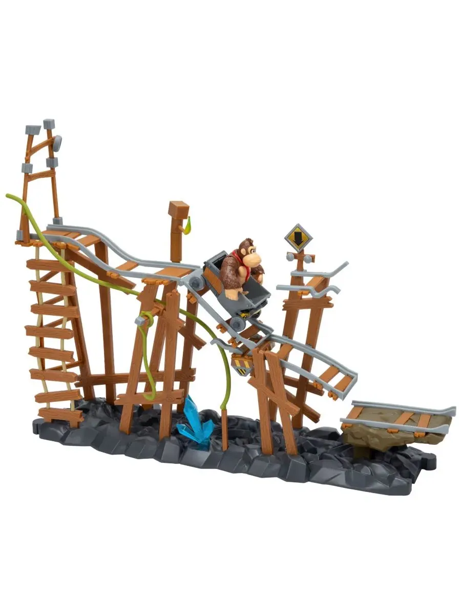 Игровой набор Donkey Kong Mine Cart Adventure, 2 предмета SUPER MARIO — мульти