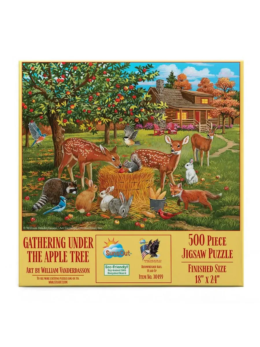 Пазл 500 элементов «Gathering under the AppleTree» SunsOut — изображение 2 из 5, нет цвета