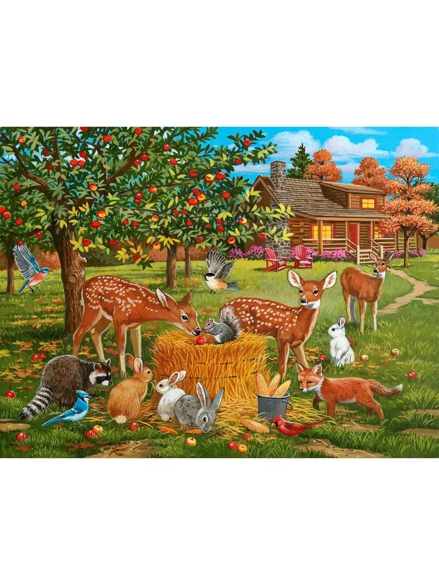 Пазл 500 элементов «Gathering under the AppleTree» SunsOut — изображение 4 из 5, нет цвета