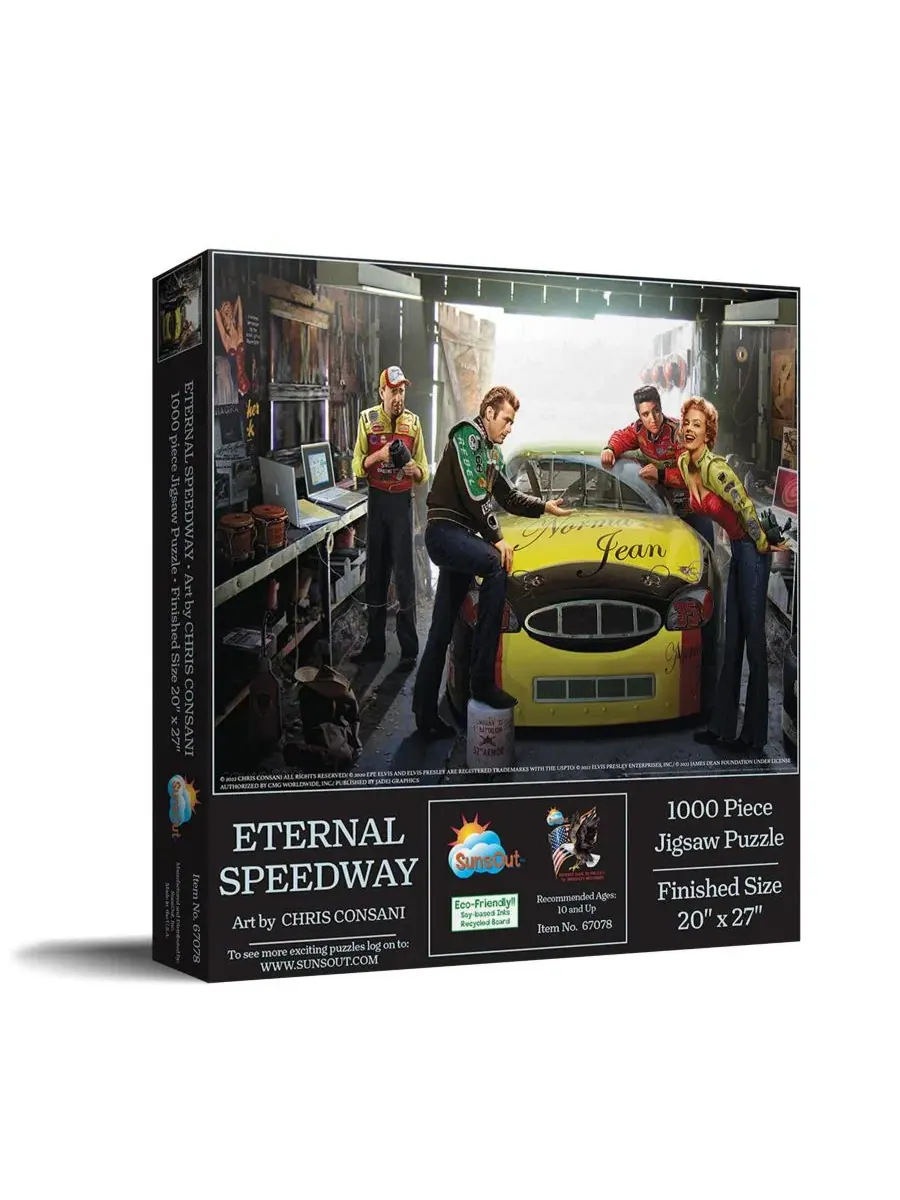 Пазл 1000 деталей Eternal Speedway SunsOut