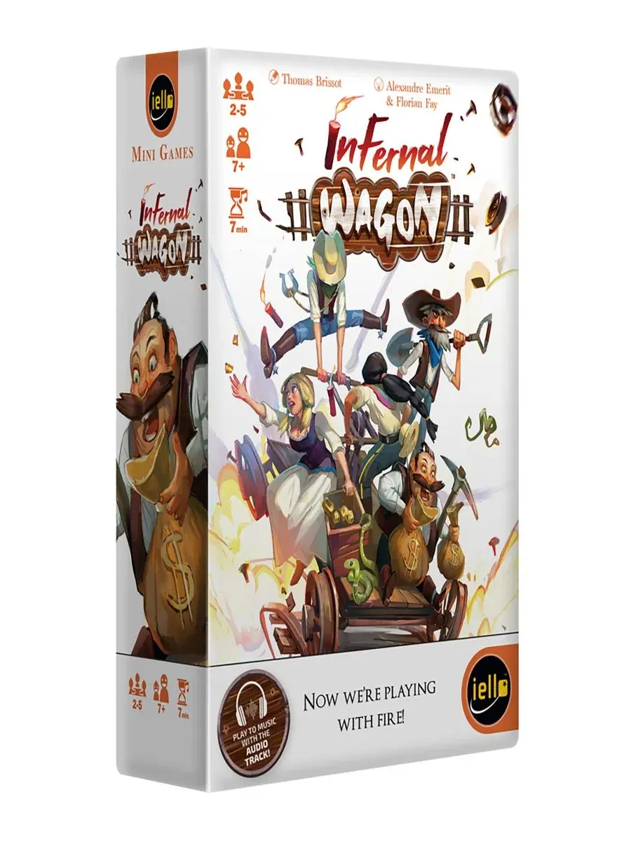 Настольная игра-кооператив Infernal Wagon IELLO