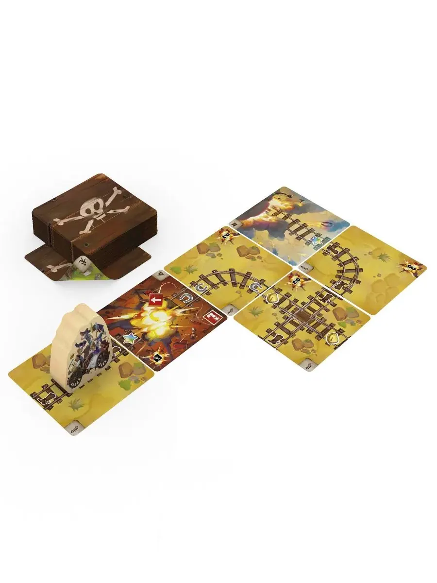 Настольная игра-кооператив Infernal Wagon IELLO — изображение 3 из 7, мульти