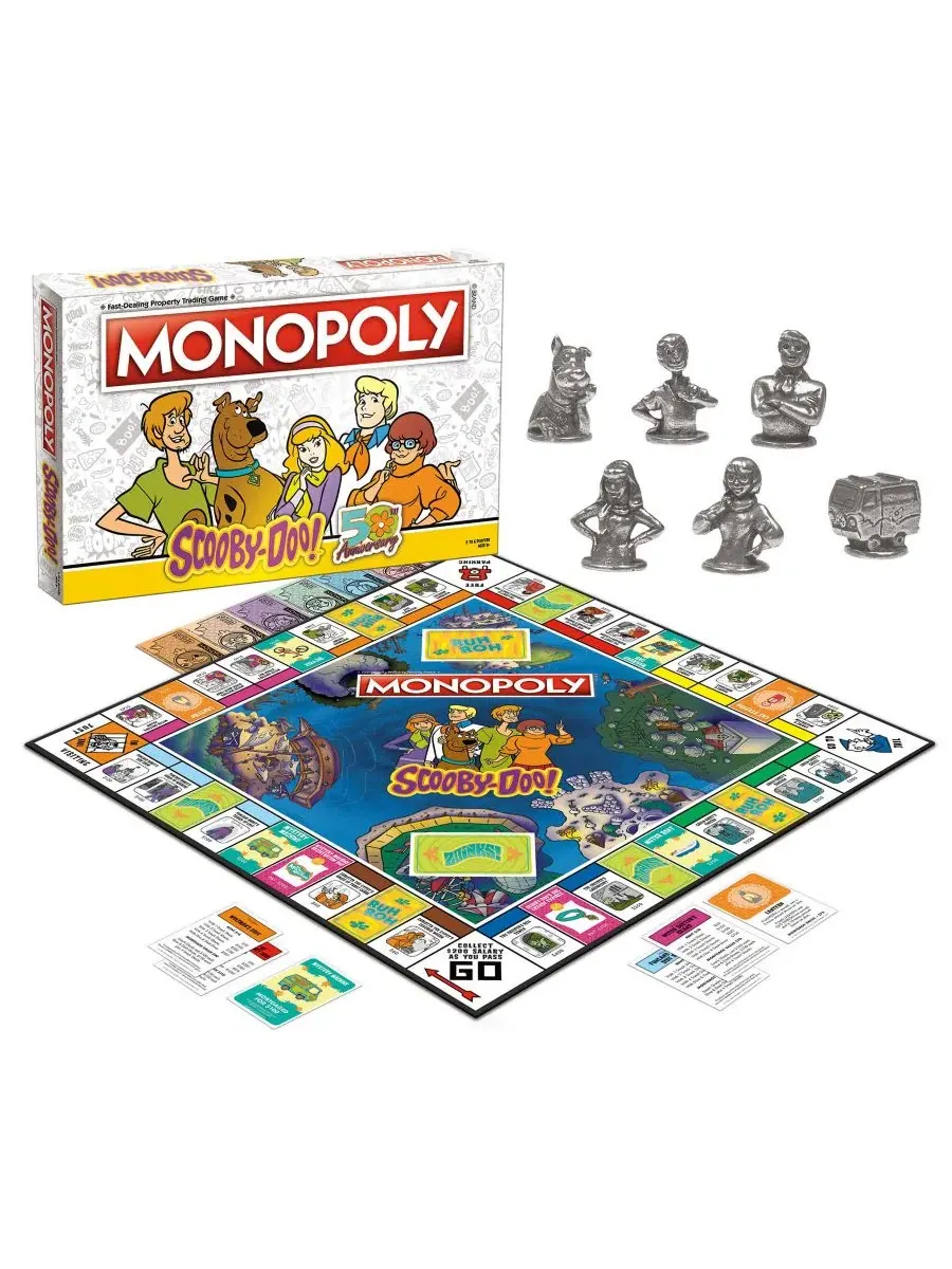 Игра «Монополия» по мотивам мультфильма «Скуби-Ду» Usaopoly — мульти