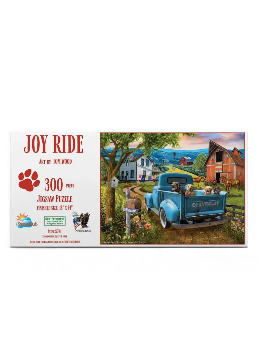 Пазл Joy Ride из 300 деталей для взрослых Sunsout — изображение 2 из 5, нет цвета