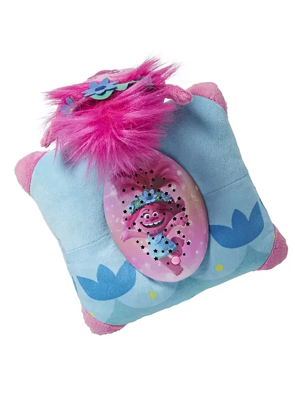 Мягкая игрушка Dreamworks trolls 2 Poppy Sleeptime Lite Pillow Pets — изображение 2 из 4, розовый
