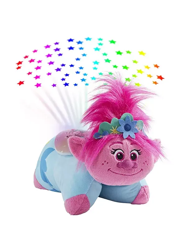 Мягкая игрушка Dreamworks trolls 2 Poppy Sleeptime Lite Pillow Pets — изображение 4 из 4, розовый