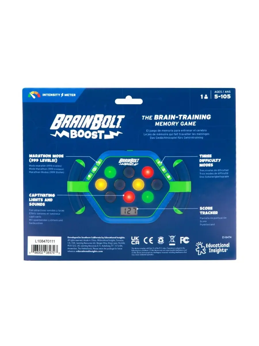 Развивающая игра BrainBolt Boost Educational Insights — изображение 3 из 8, мульти