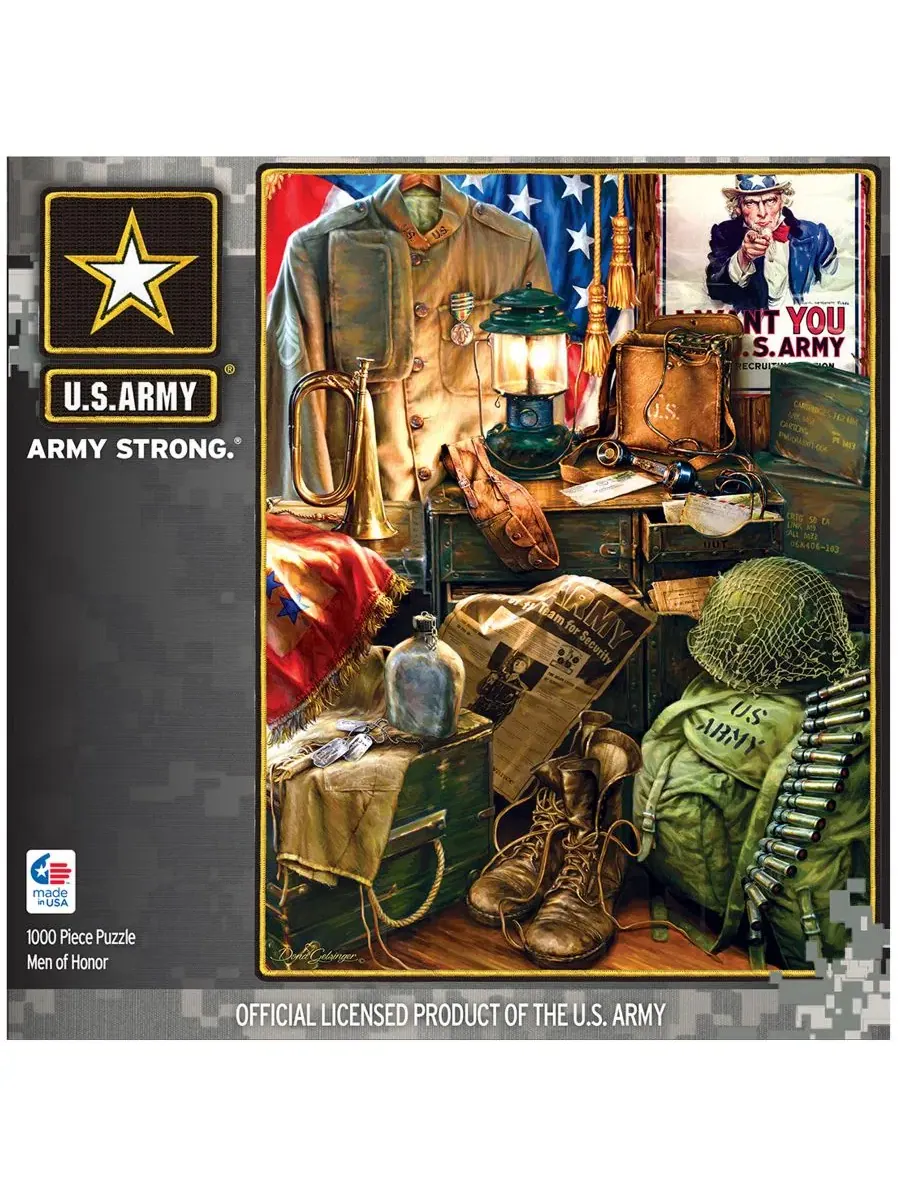 Пазл Hometown Heroes - Men Of Honor, 1000 элементов MasterPieces Puzzles