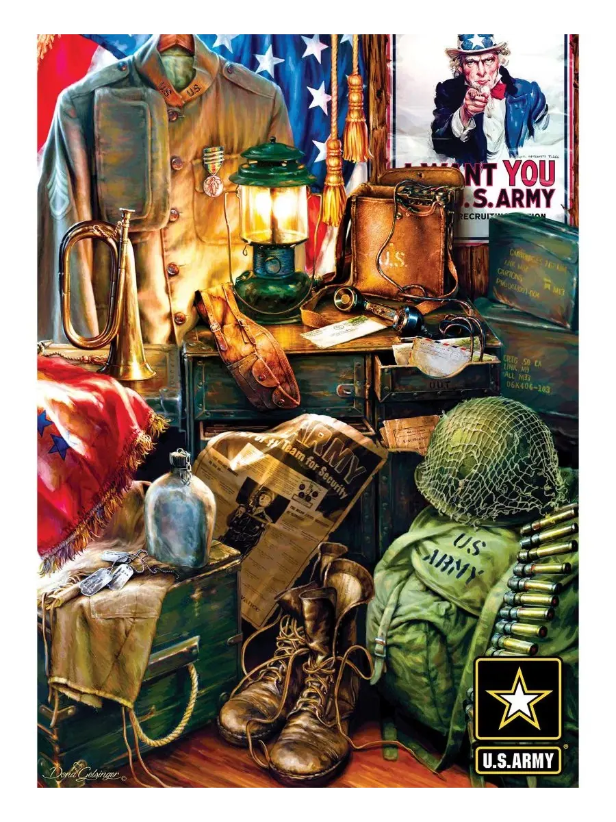 Пазл Hometown Heroes - Men Of Honor, 1000 элементов MasterPieces Puzzles — изображение 3 из 3, нет цвета