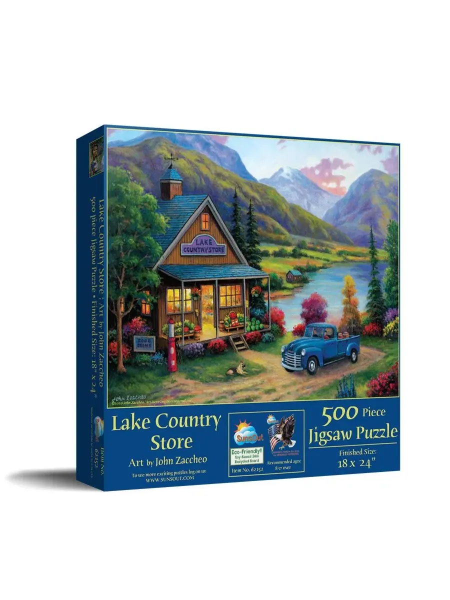 Пазл Lake Country Store из 500 деталей для взрослых Sunsout