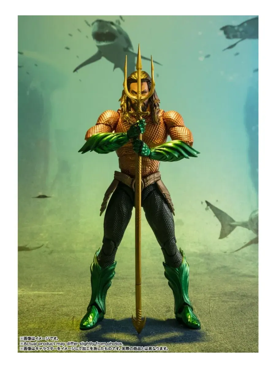 Коллекционная фигурка Aquaman S.H.Figuarts Bandai — изображение 2 из 3, нет цвета
