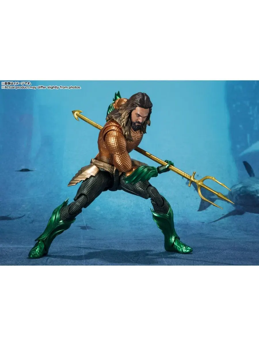 Коллекционная фигурка Aquaman S.H.Figuarts Bandai — изображение 3 из 3, нет цвета