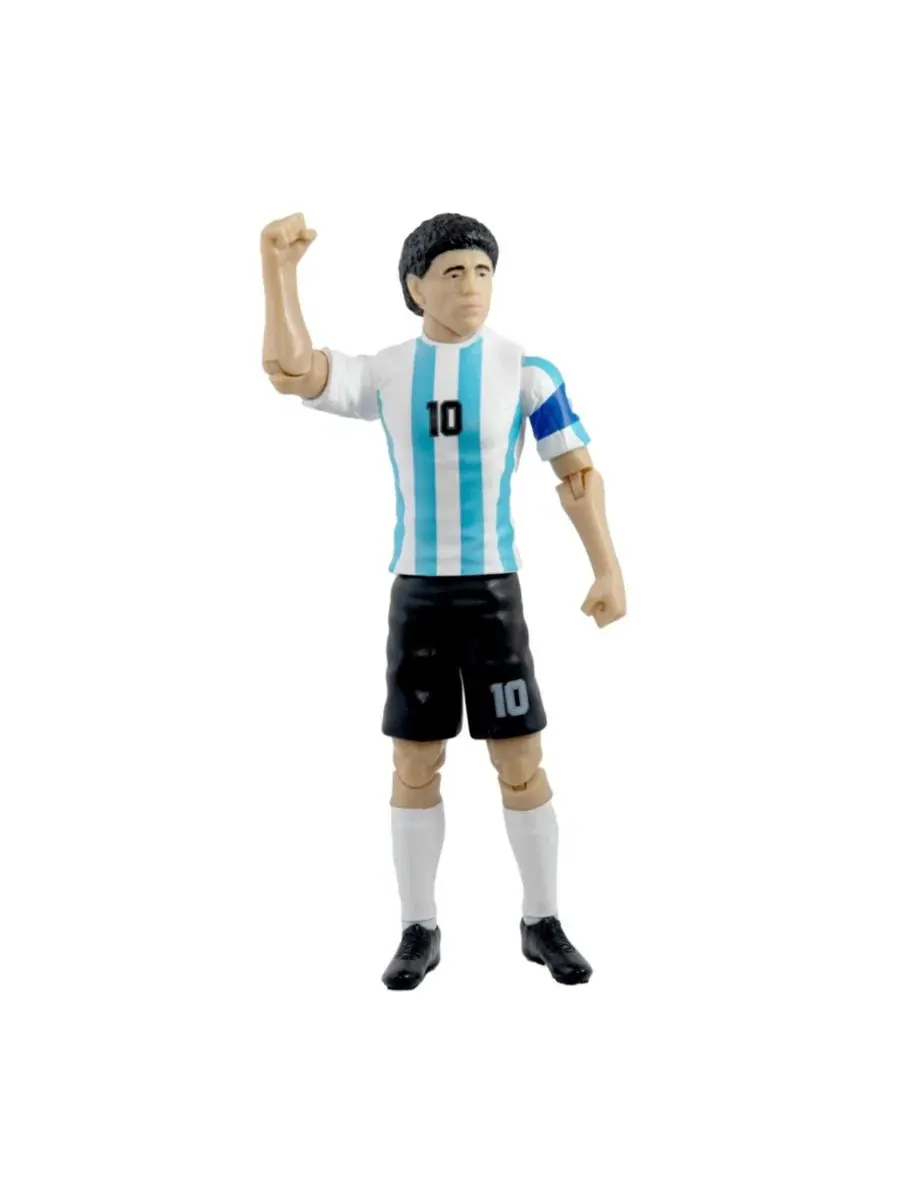 Коллекционная фигурка с 10 точками артикуляции, 20 см, Diego Maradona Banbo Toys — изображение 5 из 5, мульти