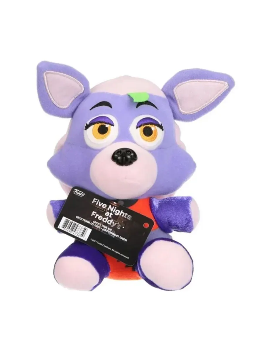 Мягкая игрушка Funko Five Nights at Freddy's Roxanne Wolf 6 Inch, 15 см, из полиэстера — изображение 6 из 8, нет цвета
