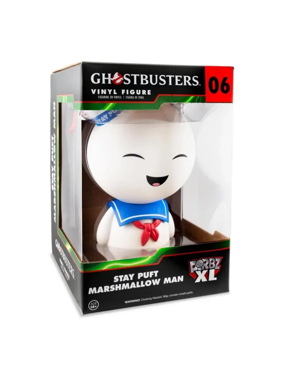Виниловая фигурка Funko Dorbz XL Stay Puft Marshmallow Man, 15 см, Ghostbusters — изображение 7 из 8, нет цвета