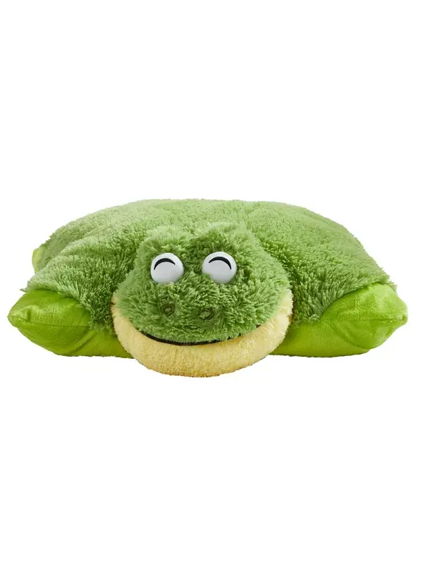 Фирменная мягкая игрушка в виде лягушки Pillow Pets — изображение 2 из 4, зеленый