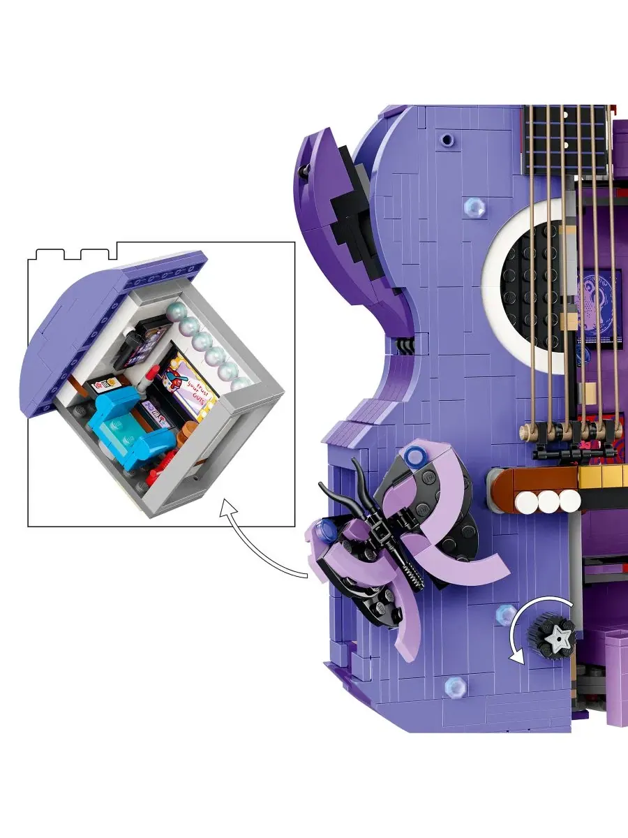 Конструктор LEGO Editions Olivia Rodrigo's Dual Guitar 43031, 1228 деталей LEGO — изображение 5 из 6, нет цвета