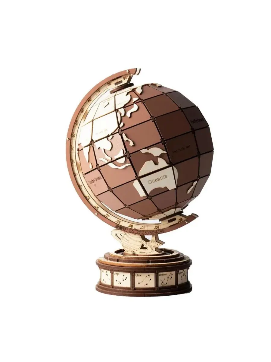 3D-пазл «Global Wonders» из дерева, 277 деталей Flash Popup — мульти
