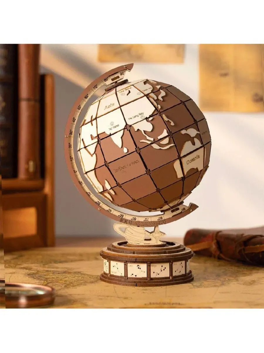3D-пазл «Global Wonders» из дерева, 277 деталей Flash Popup — изображение 2 из 5, нет цвета