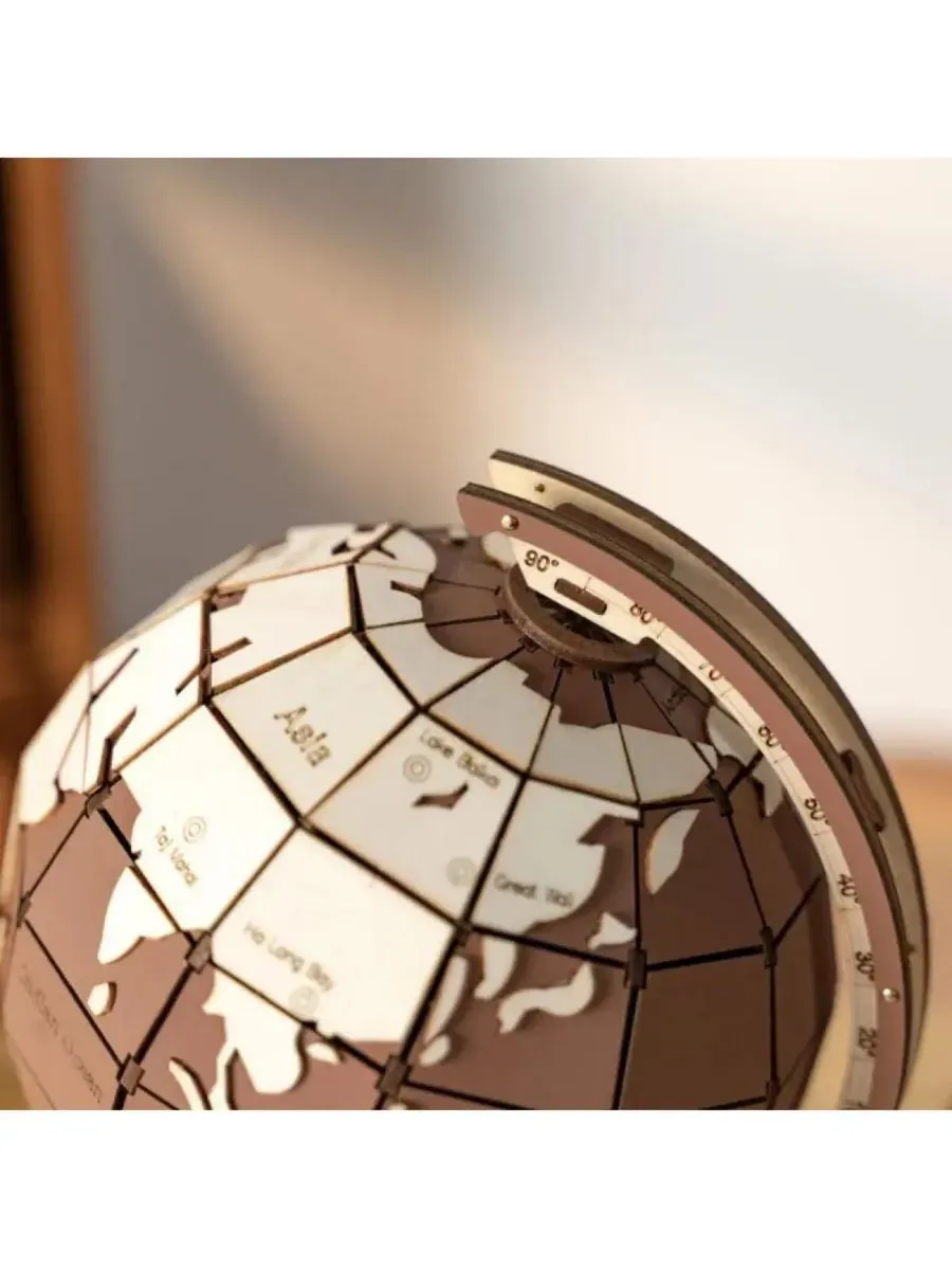 3D-пазл «Global Wonders» из дерева, 277 деталей Flash Popup — изображение 3 из 5, нет цвета