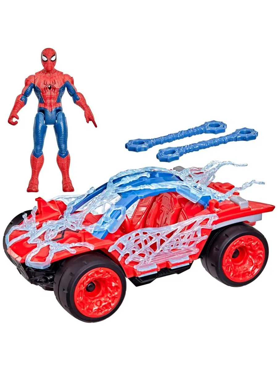 Фигурка Marvel Spider-Man с багги и снарядами, 4,5 дюйма Spider-Man — изображение 4 из 10, нет цвета