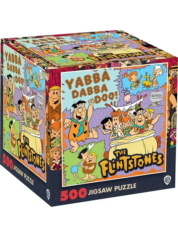 Шедевры Ханна-Барбера - пазл Флинтстоуны из 500 деталей Masterpieces Puzzles
