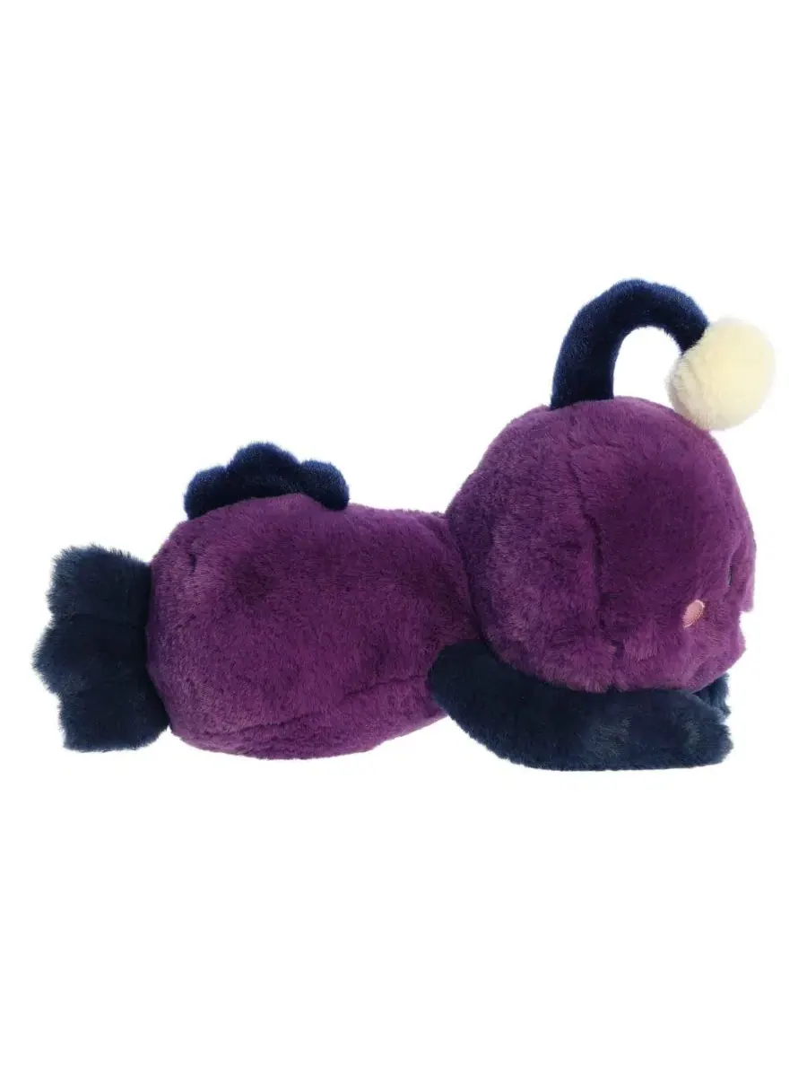 Мягкая игрушка-удильщик Ani Angler Fish Too Cute Playful Plush Toy Aurora — изображение 2 из 5, фиолетовый