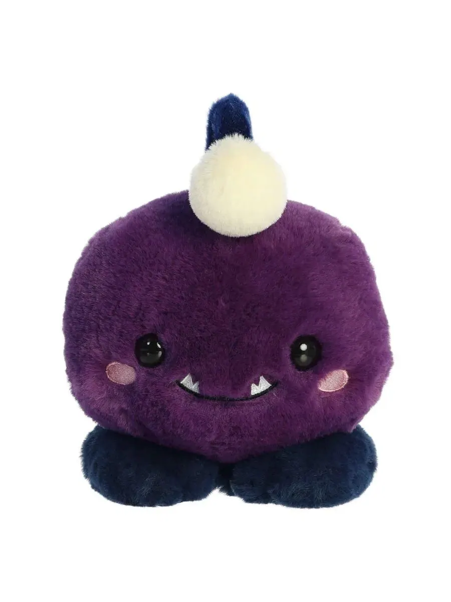 Мягкая игрушка-удильщик Ani Angler Fish Too Cute Playful Plush Toy Aurora — изображение 3 из 5, фиолетовый