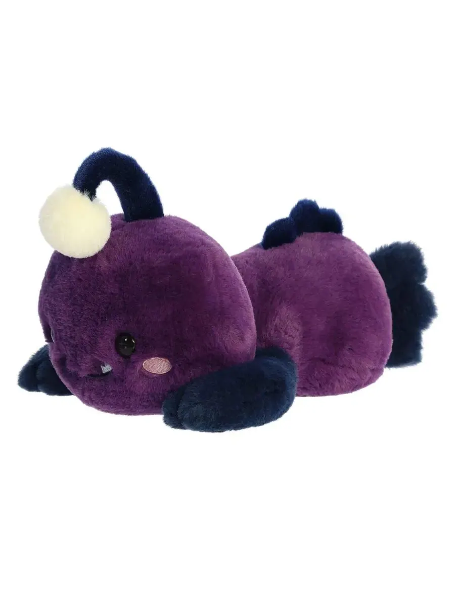 Мягкая игрушка-удильщик Ani Angler Fish Too Cute Playful Plush Toy Aurora — изображение 4 из 5, фиолетовый
