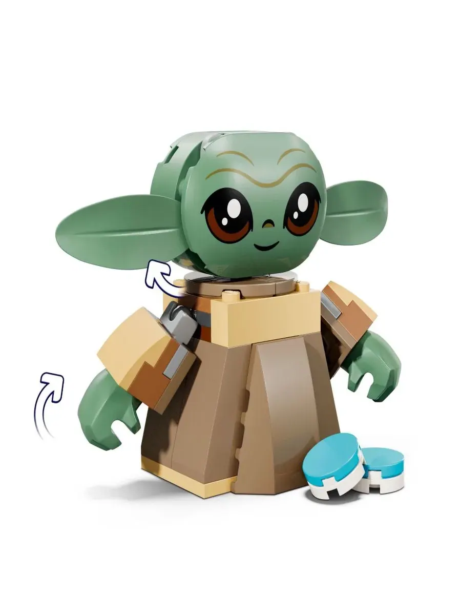Конструктор LEGO Star Wars: Хижина Грогу, 107 деталей — изображение 5 из 6, нет цвета