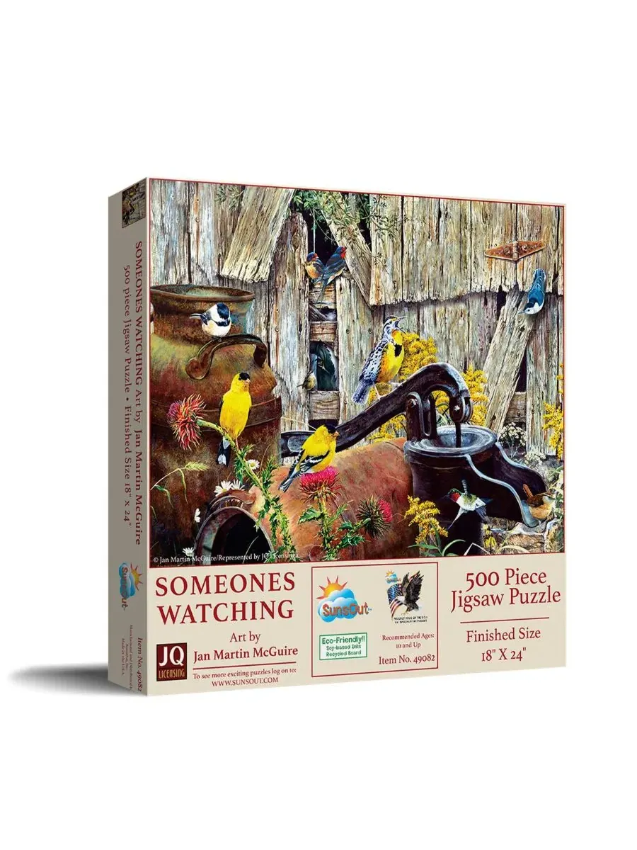 Пазл 500 элементов Someone's Watching SunsOut, 45,7 x 61 см
