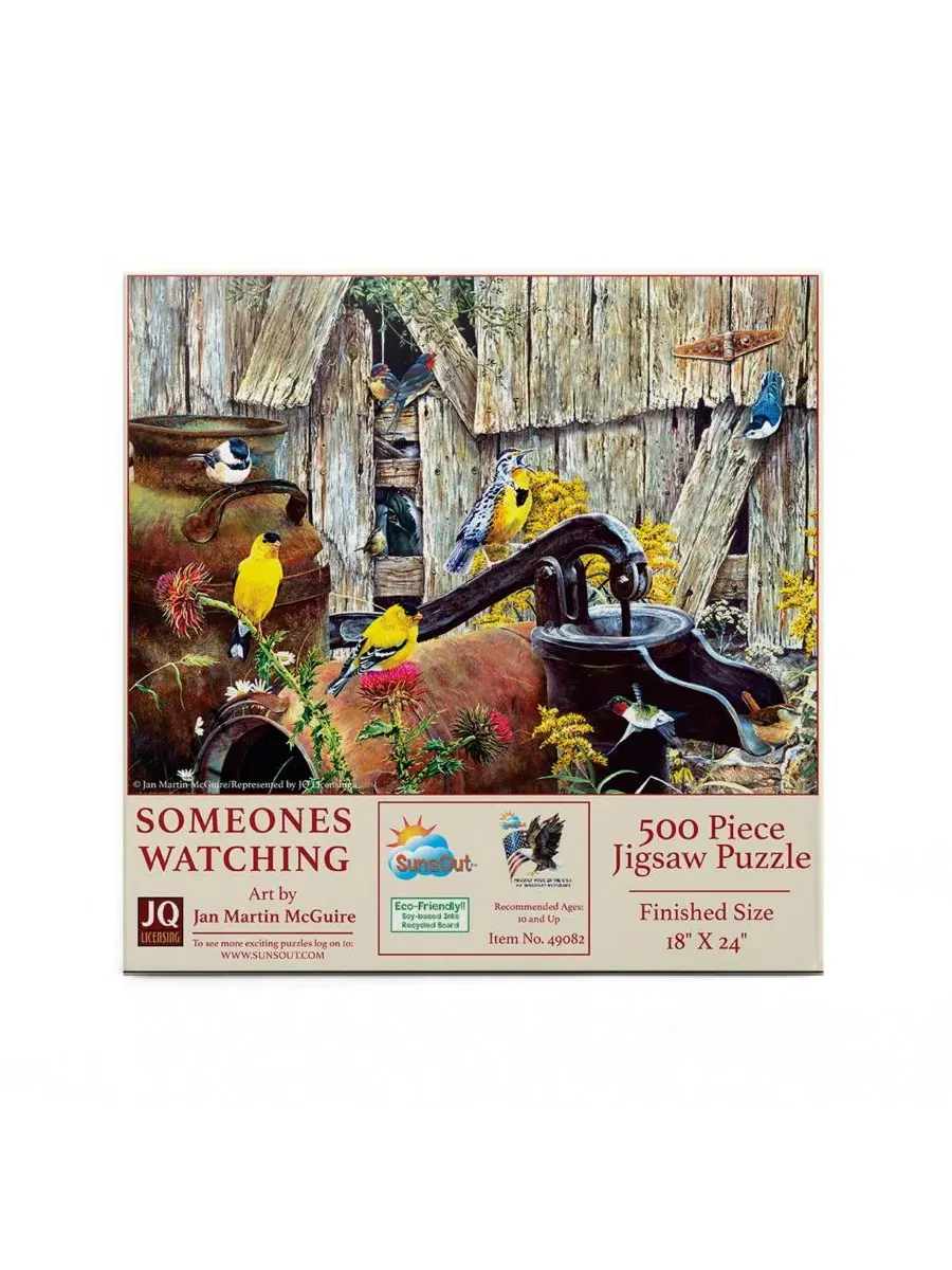 Пазл 500 элементов Someone's Watching SunsOut, 45,7 x 61 см — изображение 3 из 5, нет цвета