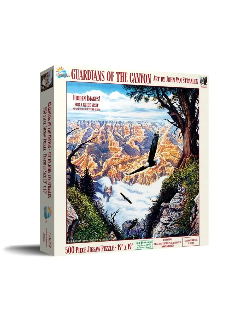 Пазл 500 деталей «Guardians of the Canyon» SunsOut
