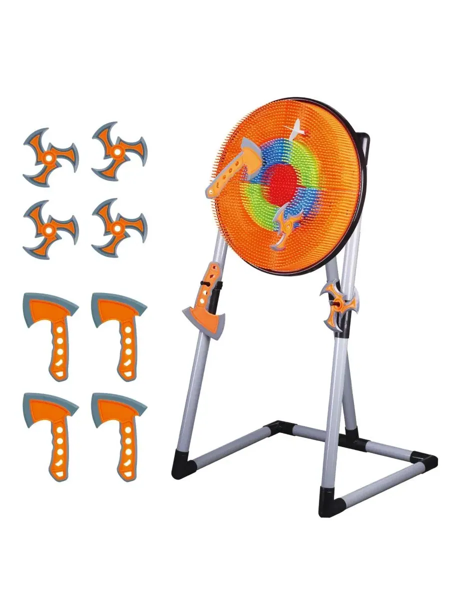 Набор для метания топоров TS1 Target Axe Throwing Set Contixo — оранжевый