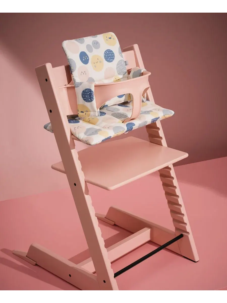 Детский стульчик для кормления Baby Tripp Trapp и набор для малыша Stokke — изображение 2 из 2, черный