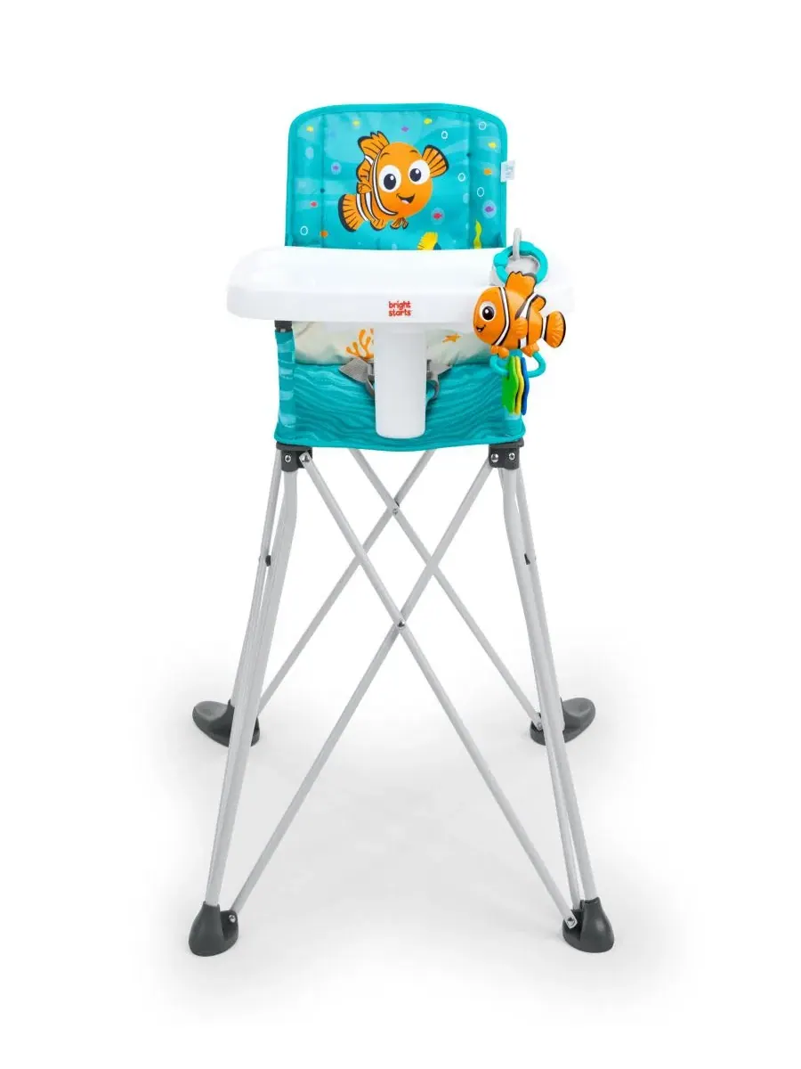 Детский портативный стульчик для кормления Disney Baby Finding Nemo Pop N Dine Bright Starts