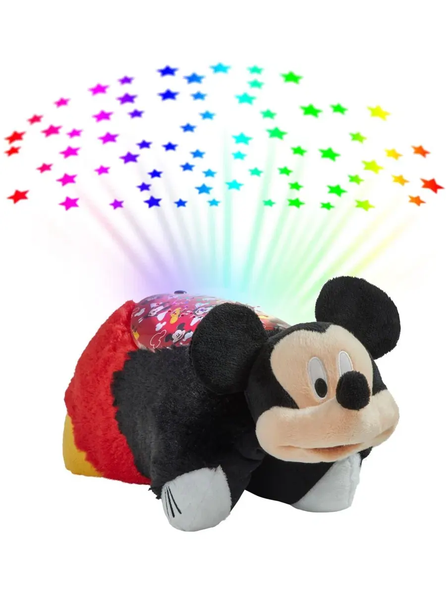 Мягкая игрушка-подушка с проектором Mickey Mouse Pillow Pets